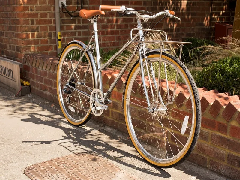 BLB Butterfly 8 speed ladies bike In Chrome-6