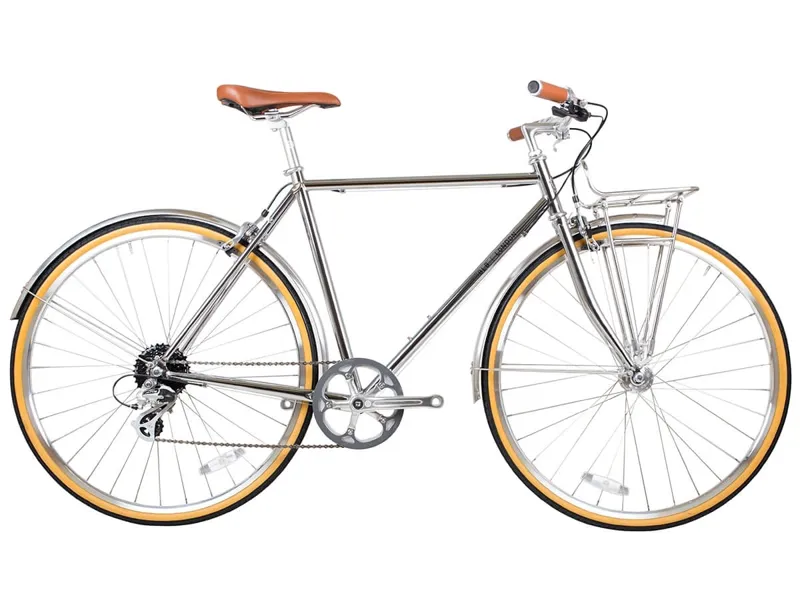 BLB Beetle 8spd Town bike In Chrome