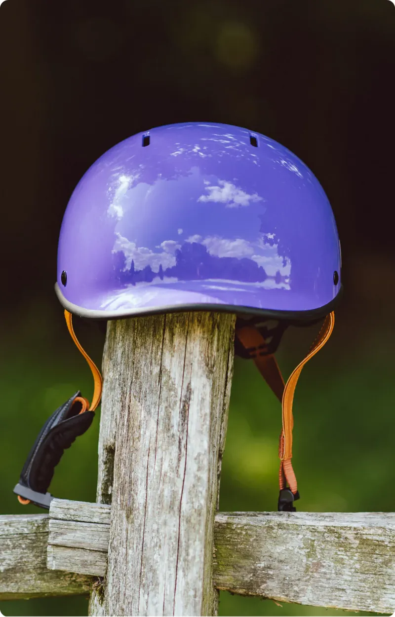 YOMO Helmet - Gloss Purple-1