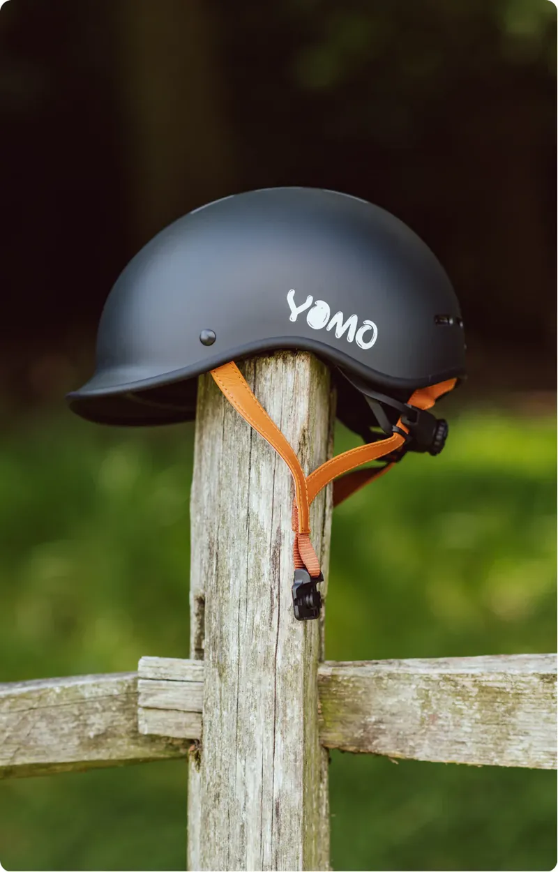 YOMO Helmet -Matt Dark Grey-1