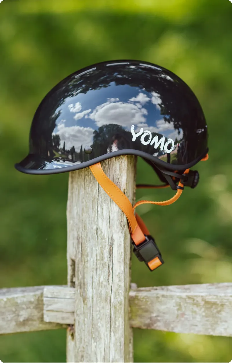 YOMO Helmet - Gloss Dark Grey-1