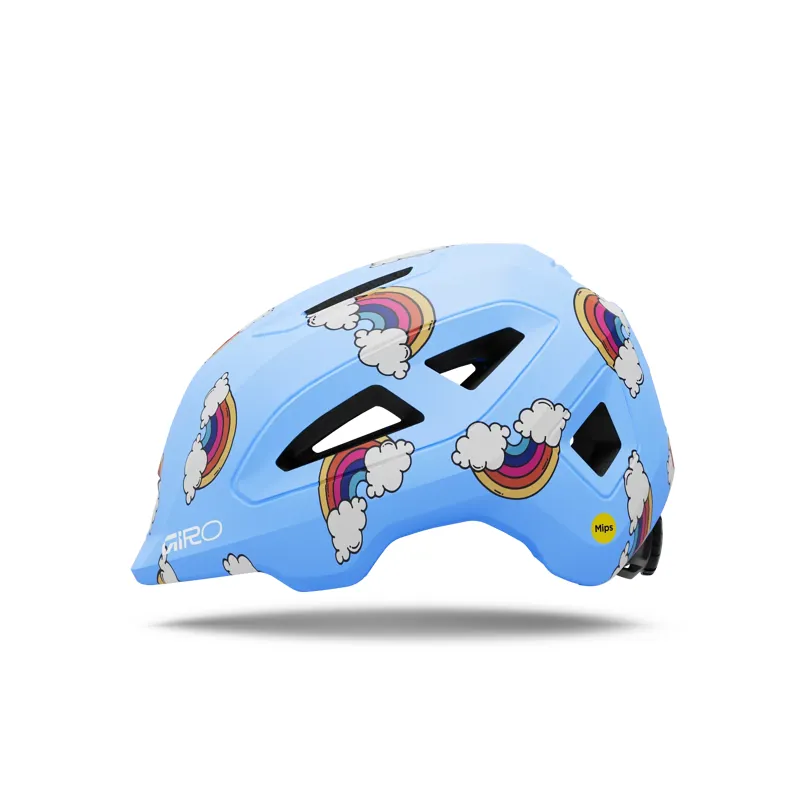 Scamp Mips II Youth Helmet in Rainbow Multicolour