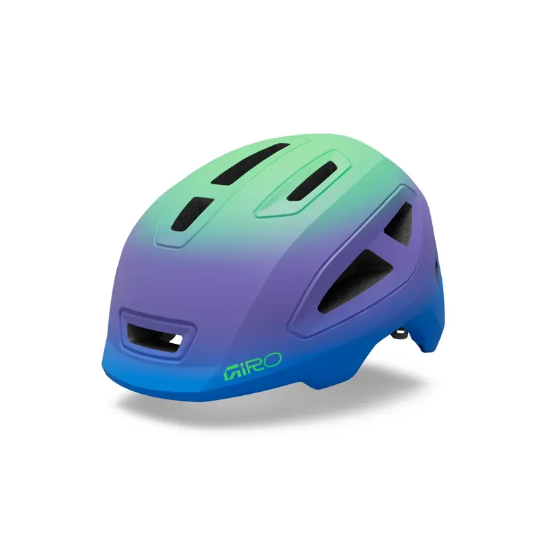 Scamp II Youth Helmet in Blue/Green-1