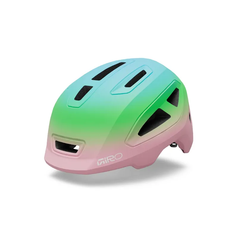 Scamp II Youth Helmet in Pink/Green-1