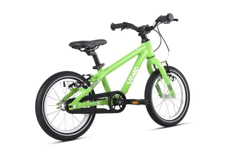 YOMO 14 Kids Bike In Green-3