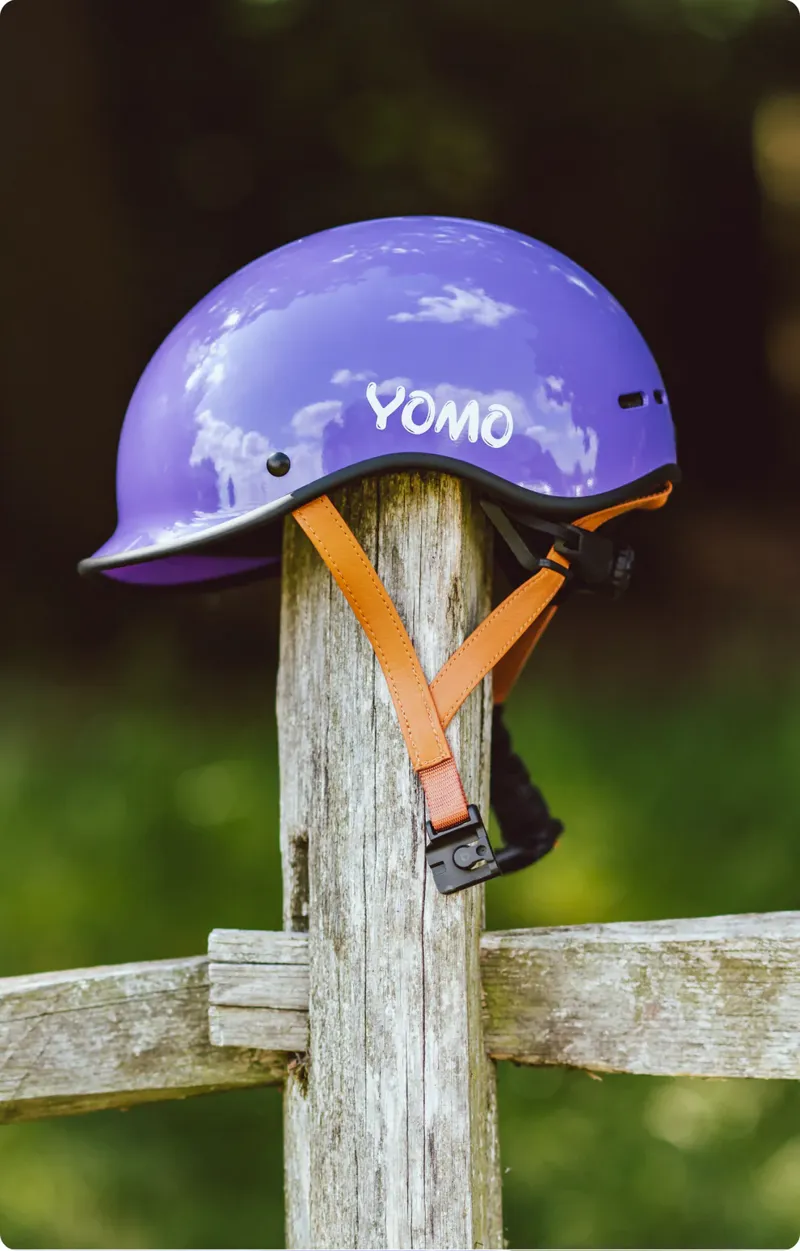 YOMO Helmet - Gloss Purple-2