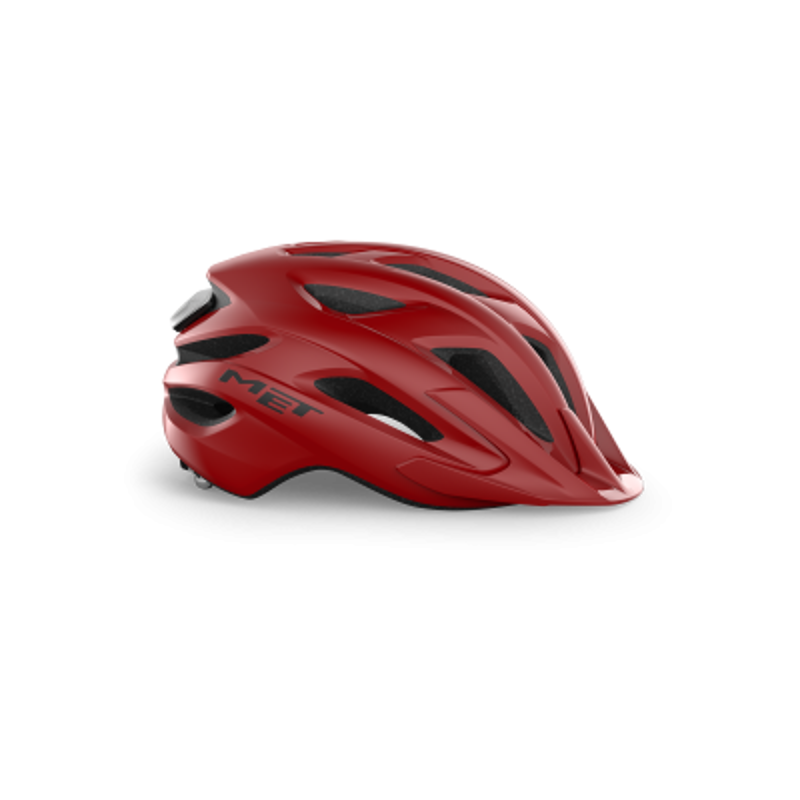 Met Crossover Helmet in RED-1