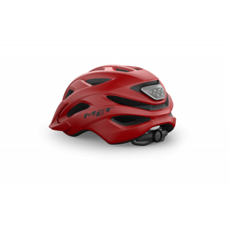 Met Crossover Helmet in RED-2