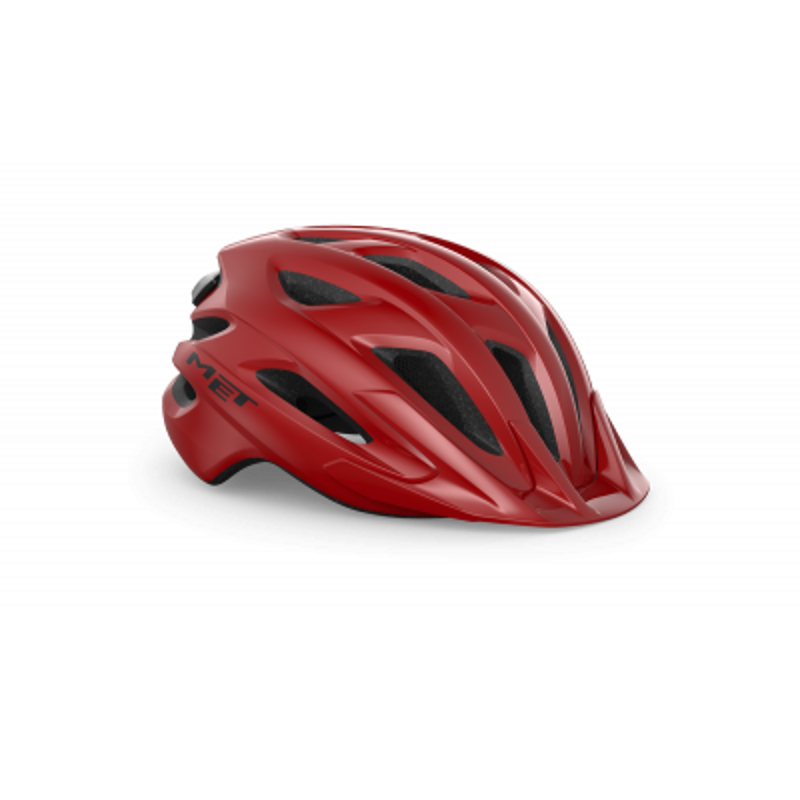 Met Crossover Helmet in RED-3
