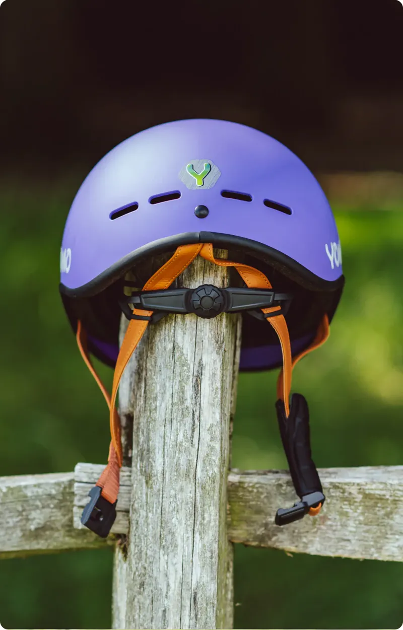 YOMO Helmet - Matt Purple-3