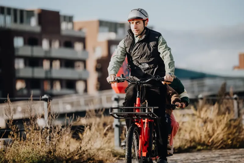 Veloe Multi E-Cargo  - Bosch Cargo Line 545Wh Enviolo Heavy Duty hub with Carbon Drive GREEN-3