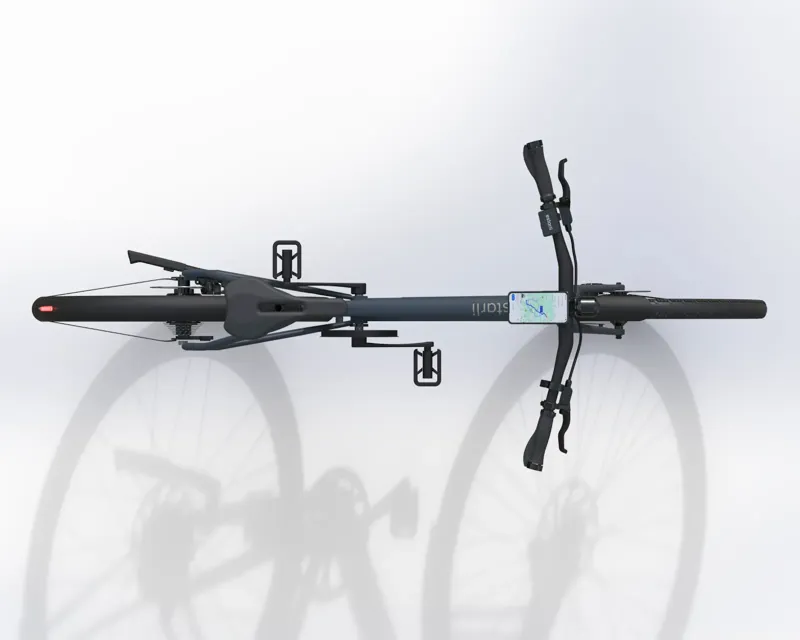 Estarli E-Hybrid Bike E28.9 In Midnight Blue - Pro Edition With Fenders-2