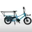 Estarli E-Cargo Longtail 630Wh Electric Cargo Bike In Bondi Blue