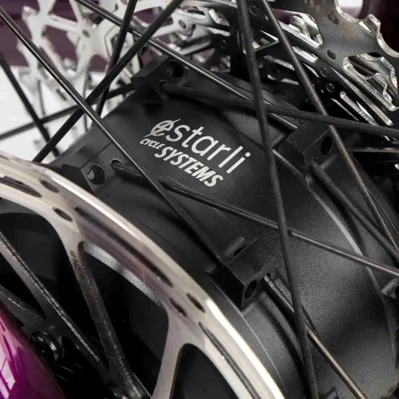 Estarli G700 Carbon Fibre E-Gravel Bike In Cosmic Purple-4