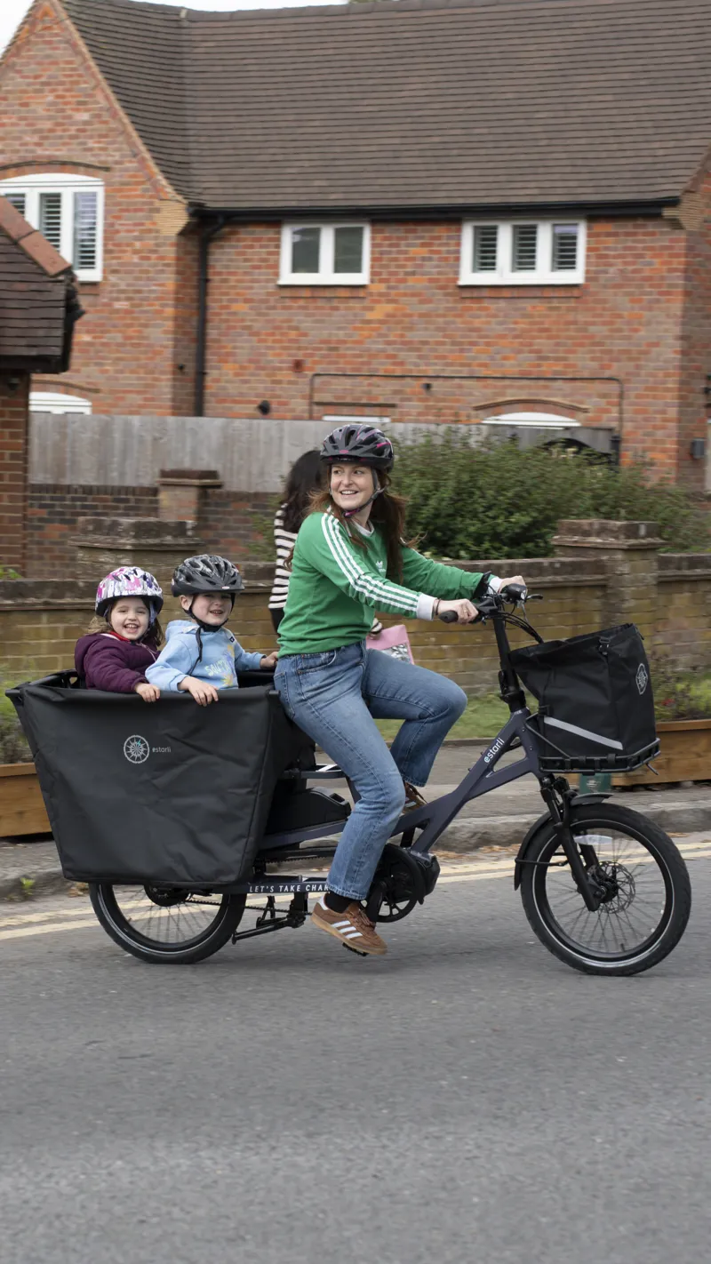 Estarli E-Cargo Longtail 600Wh Electric Cargo Bike In Thunder Grey-4