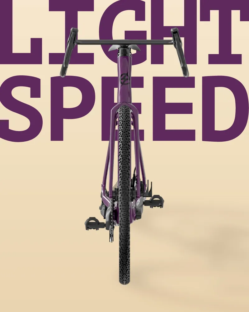 Estarli G700 Carbon Fibre E-Gravel Bike In Cosmic Purple-9