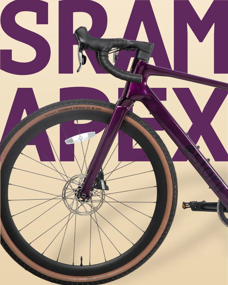 Estarli G700 Carbon Fibre E-Gravel Bike In Cosmic Purple-7
