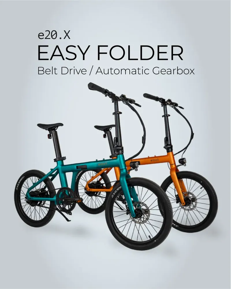 Estarli E-Folding Bike E20.X IN Bronze-2