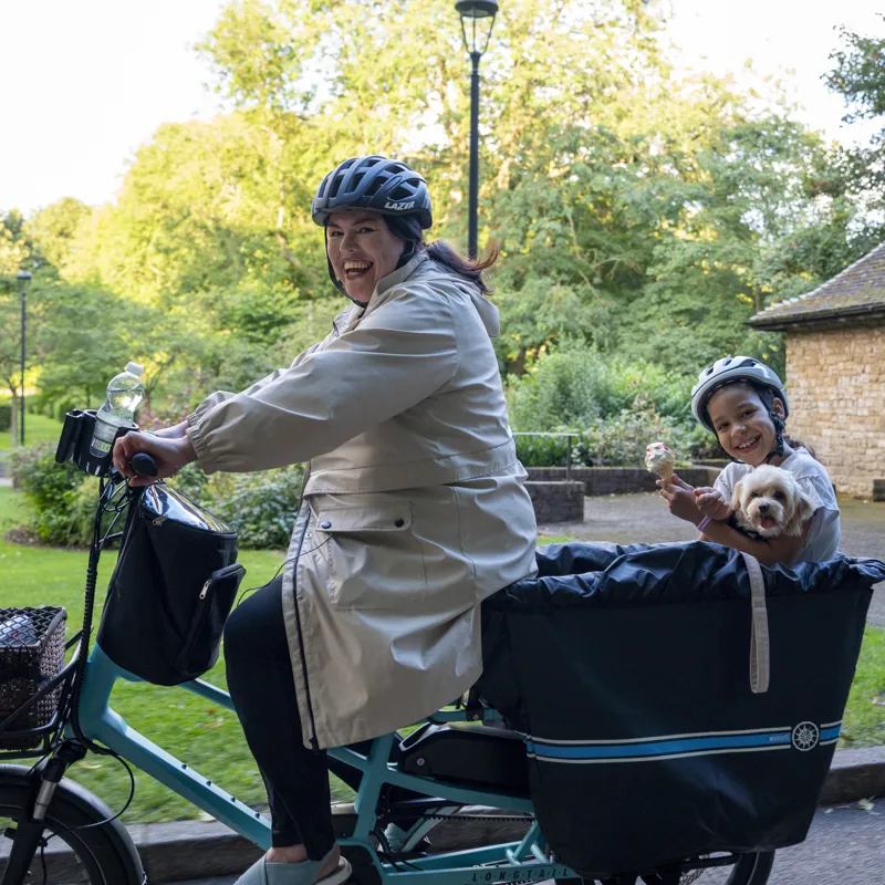 Estarli E-Cargo Longtail 600Wh Electric Cargo Bike In Thunder Grey-8