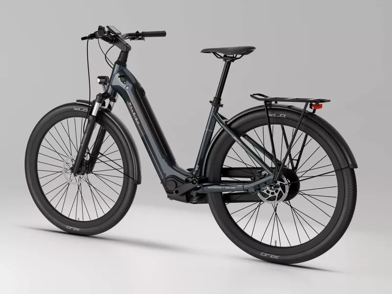 Raleigh Motus - Hub Gear Electric Bike Low Step - Blue-4