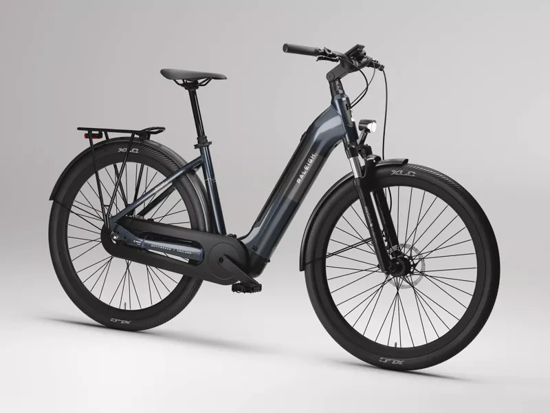 Raleigh Motus - Hub Gear Electric Bike Low Step - Blue-2