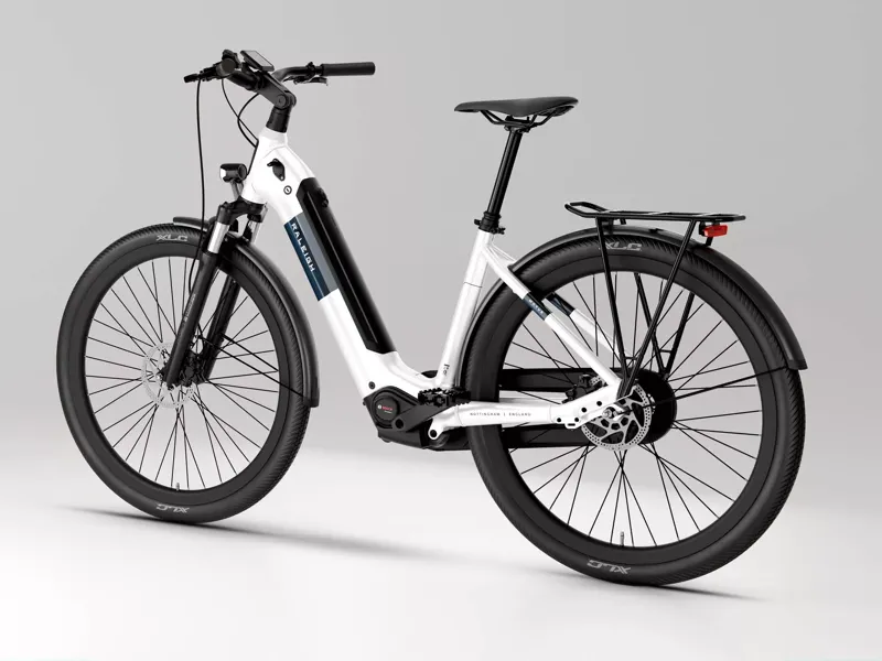 Raleigh Motus - Hub Gear Electric Bike Low Step -  White-1