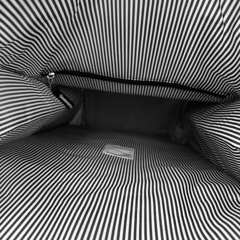 Goodordering Monochrome Rolltop Backpack Pannier Yellow 2.0-8