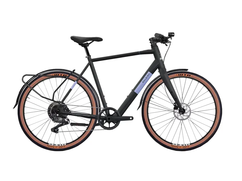 Raleigh Trace Electric Bike - Midnight Black