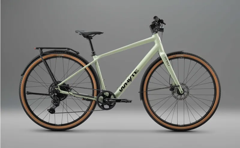 Whyte Bikes RheO 3 eCity and Leisure Bike in Gloss Sage Green-3