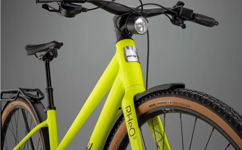 Whyte Bikes RheO 3 ST eCity and Leisure Bike in Gloss Lime-3