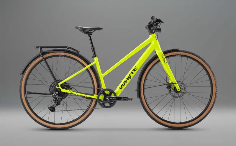 Whyte Bikes RheO 3 ST eCity and Leisure Bike in Gloss Lime-2