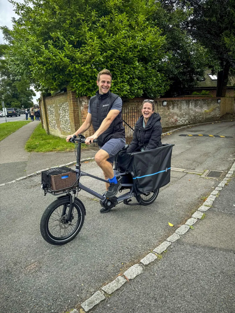 Estarli E-Cargo Longtail 700Wh Electric Cargo Bike In Thunder Grey-9