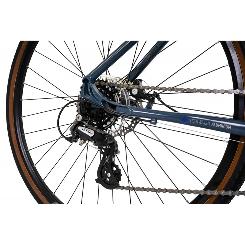 Claud Butler Explorer 3.0 Hybrid Bike in Grey-6