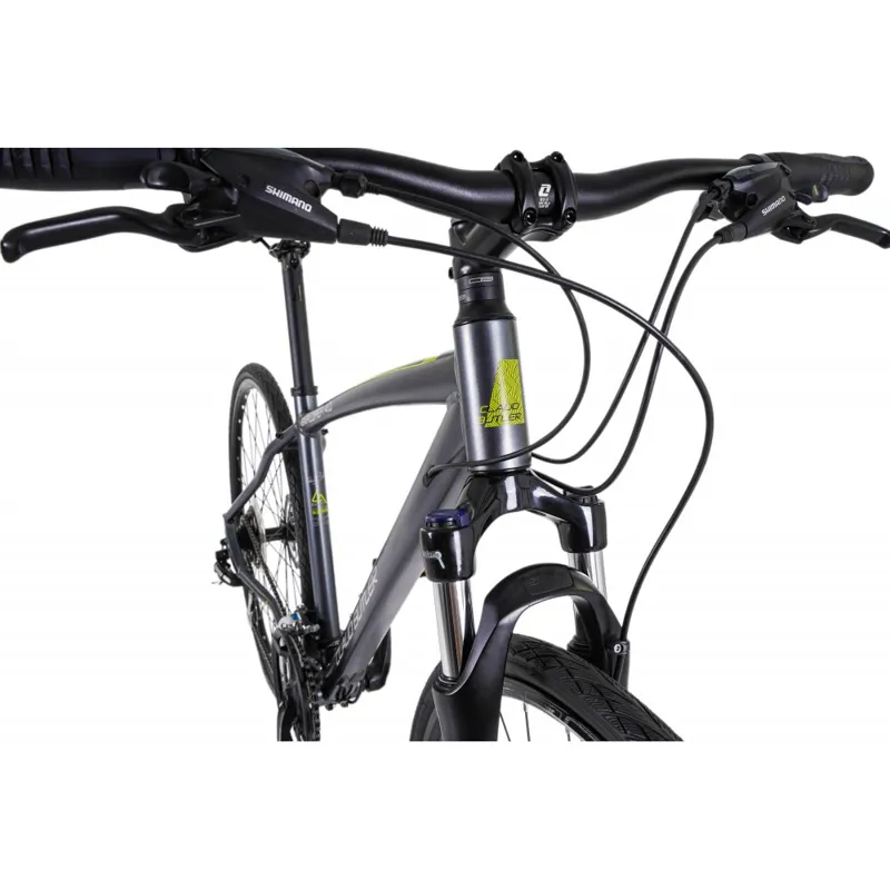 Claud Butler Explorer 4.0 Hybrid Bike in Grey-3