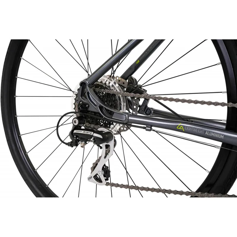 Claud Butler Explorer 4.0 Hybrid Bike in Grey-7