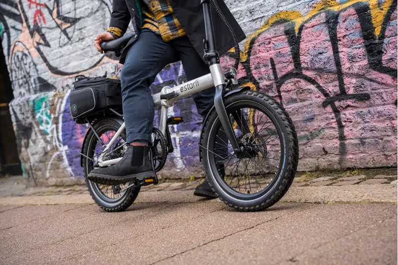 Estarli E-Folding Off-Road Bike PRO E20.8 IN UFO Silver-8