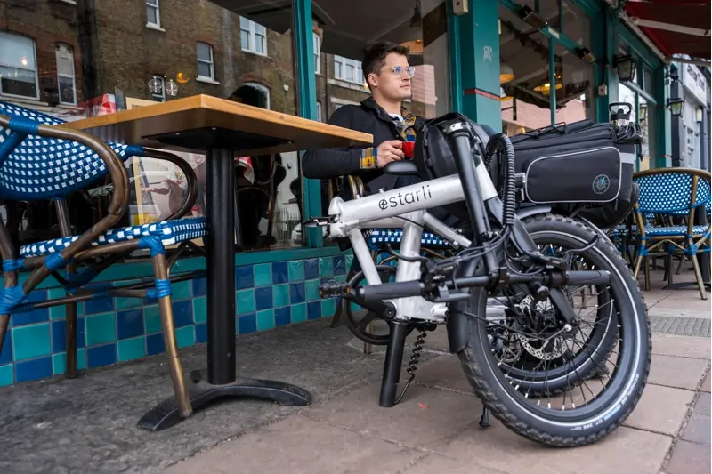 Estarli E-Folding Off-Road Bike PRO E20.8 IN UFO Silver-9