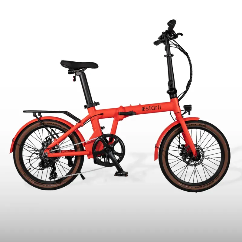 Estarli E-Folding Bike E20.7 PRO Comfort In Hot Coral