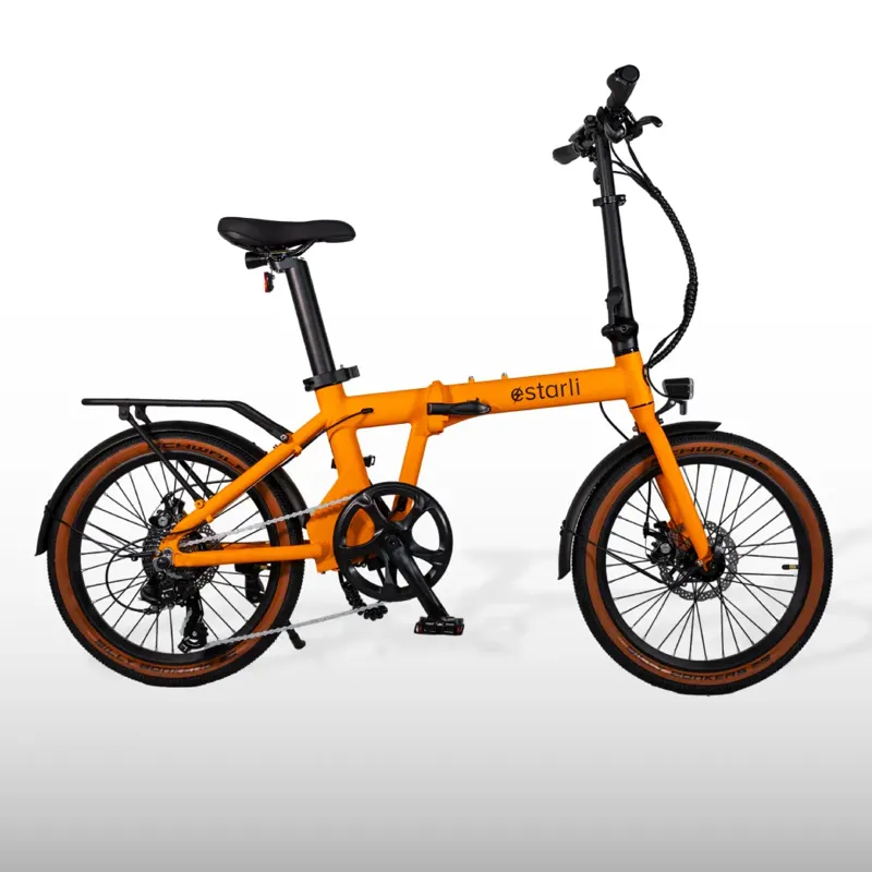 Estarli E-Folding Bike E20.7 Comfort PRO In Orange Peel