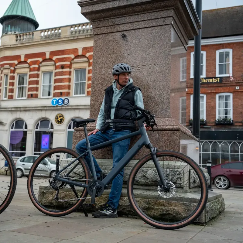 Estarli E-Hybrid Bike E28.9 Crossbar In Midnight Blue-6