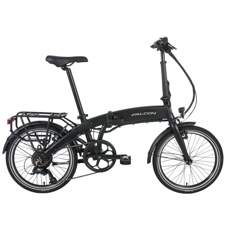 Falcon Flow Electric Folding Bike Black 