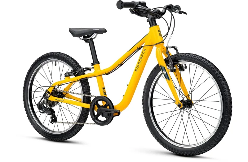 Ridgeback MX20 Kids Bike in Yeehaw Yellow -1