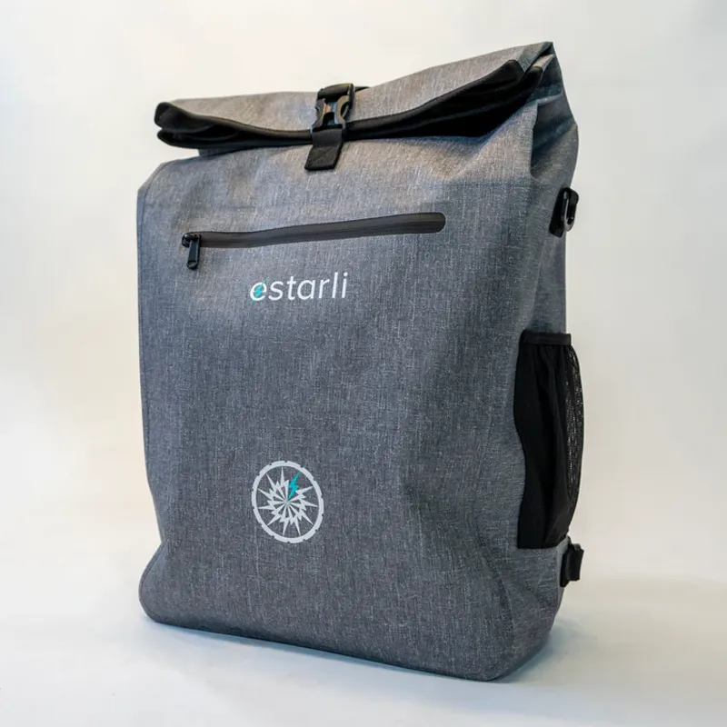 Estarli 2 in 1 Pannier bag and rucksack in Grey