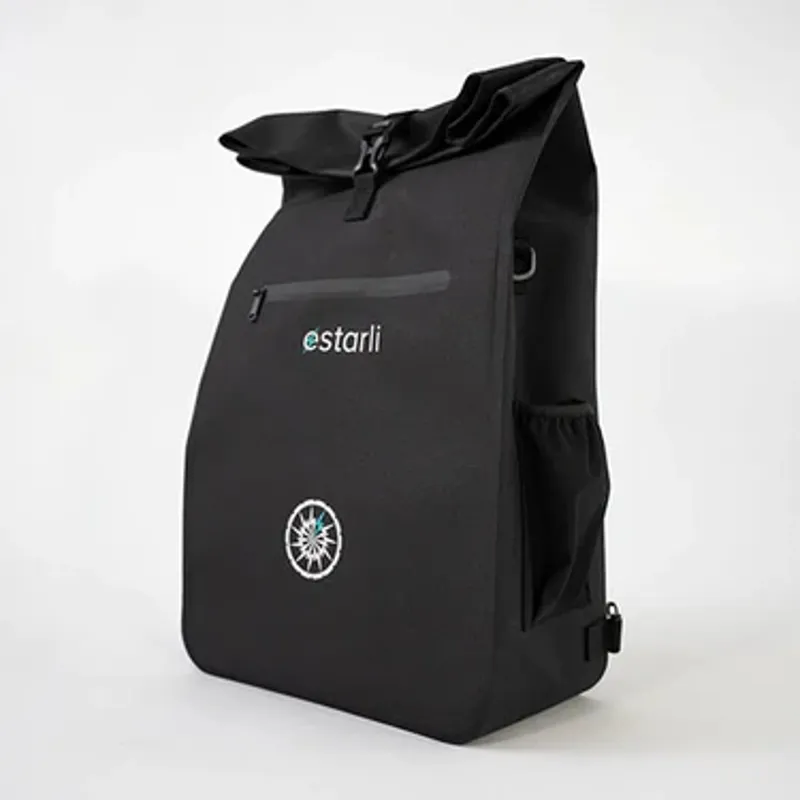 Estarli 2 in 1 Pannier bag and rucksack in Black