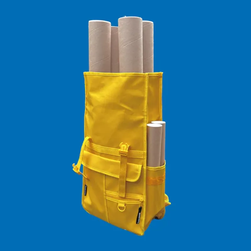 Goodordering Monochrome Rolltop Backpack Pannier Yellow 2.0-9