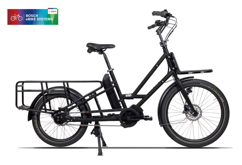 Veloe Multi Lungo E-Cargo - Bosch Cargo Line Enviolo Heavy Duty With Carbon Drive IN BLACK