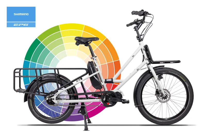 Veloe Multi Lungo E-Cargo - Shimano EP6 Nexus 5E GREY-1