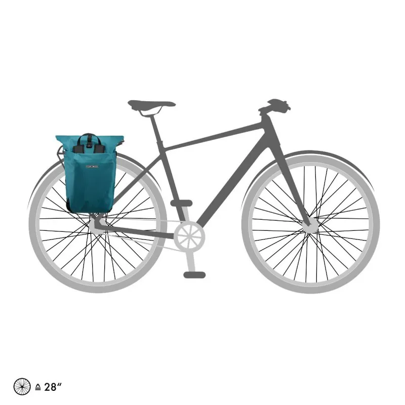 ORTLIEB Vario 20L QL2.1 2 in 1 backpack and pannier bag Petrol-8