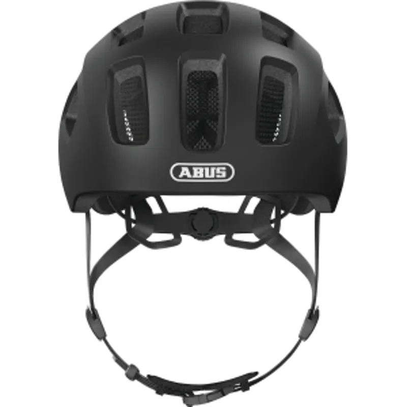 Abus Youn-I 2.0 Youth Mountain Bike Helmet in Velvet Black-1