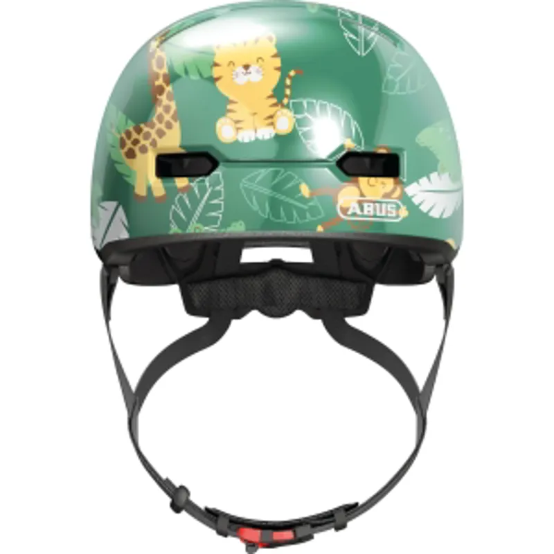 ABUS Skurb Kids Skate Helmet In Jungle GREEN-1